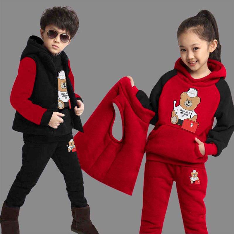 Boys' Clothing Sport Suit Casual Boys' Clothes 3-Piece Sets